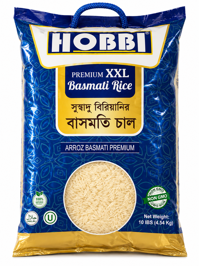 HOBBI BASMATI RICE 10LB